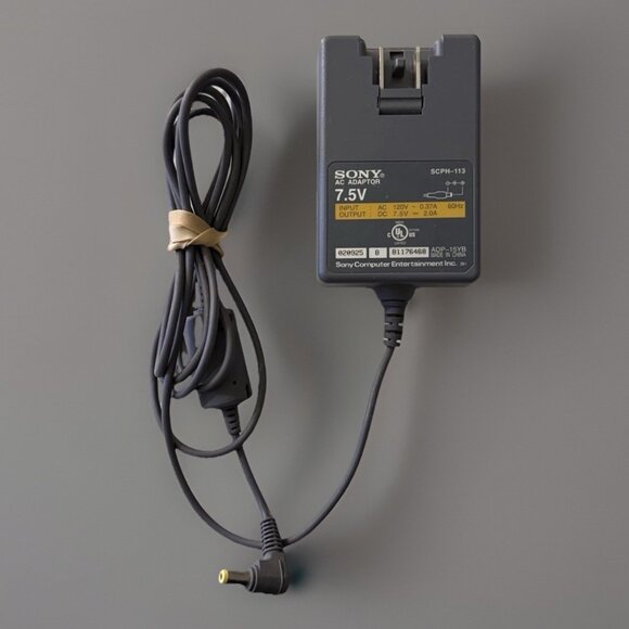 Sony PlayStation PSone PS1 AC Adapter Power Supply SCPH-113 7.5V OEM Genuine - Picture 1 of 8